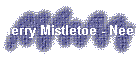 Merry Mistletoe - Needlepoint